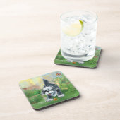 Shaggy Sheep Dog Bier Onderzetter (Rechterzijde)