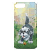 Shaggy Sheep Dog Electronics Case-Mate iPhone Case (Achterkant)