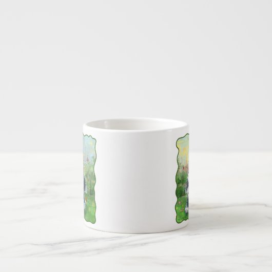 Shaggy Sheep Dog Espresso Kop (Voorkant)