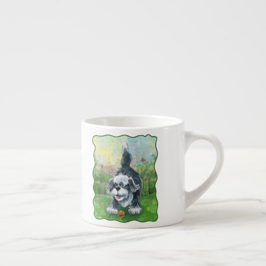 Shaggy Sheep Dog Espresso Kop (Rechts)