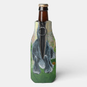 Shaggy Sheep Dog Flesjeskoeler (Fles Achterkant)