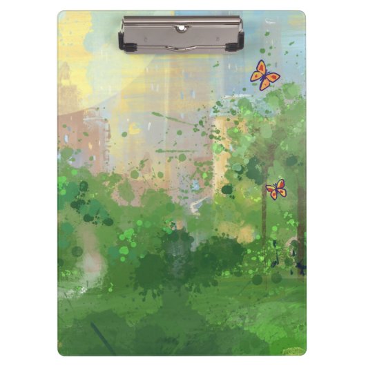 Shaggy Sheep Dog Klembord (Voorkant)