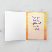 Shaggy Sheep Dog Party Center Kaart (Binnen)