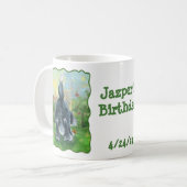 Shaggy Sheep Dog Party Center Koffiemok (Voorkant links)