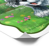 Shaggy Sheep Dog Party Center Poster (Hoek)