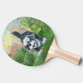 Shaggy Sheep Dog Tafeltennisbatje (Zijkant)