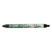 Shaggy Sheep Dog Zwarte Inkt Pen (Voorkant)