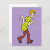 Shaggy Shrug Briefkaart (Voorkant / Achterkant)
