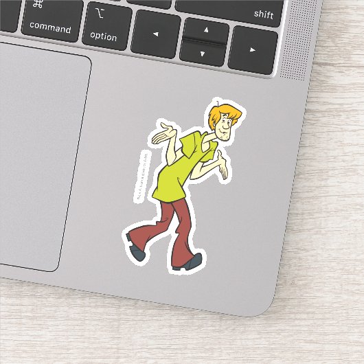 Shaggy Shrug Sticker (Detail)