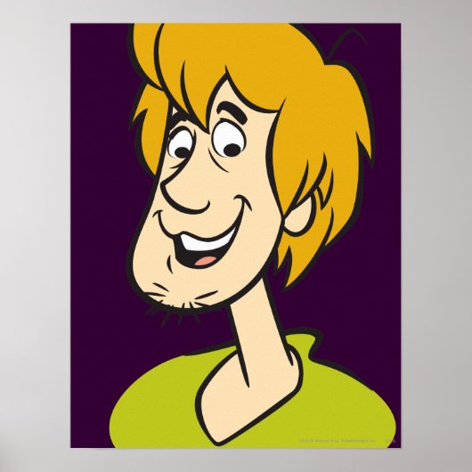 Shaggy Smiling Poster (Voorkant)