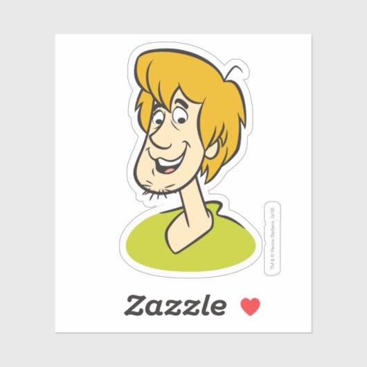 Shaggy Smiling Sticker (Vel)