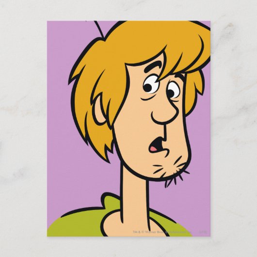Shaggy verrast briefkaart (Voorkant)