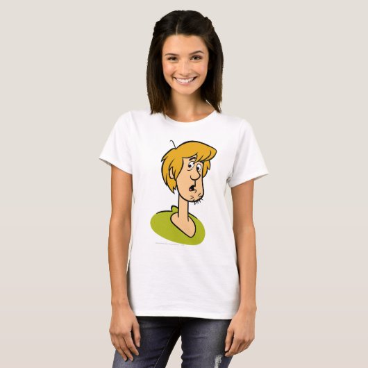 Shaggy verrast t-shirt (Voorkant volledig)