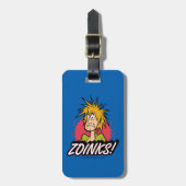 Shaggy "Zoinks!" Grafisch Bagagelabel (Voorkant verticaal)