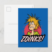 Shaggy "Zoinks!" Grafisch Briefkaart (Voorkant / Achterkant)
