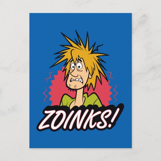 Shaggy "Zoinks!" Grafisch Briefkaart (Voorkant)