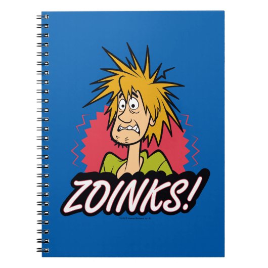 Shaggy "Zoinks!" Grafisch Notitieboek (Voorkant)