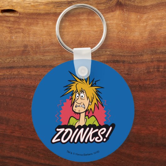 Shaggy "Zoinks!" Grafisch Sleutelhanger (Voorkant)