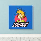 Shaggy "Zoinks!" Graphic Canvas Afdruk (Insitu (Houten vloer))