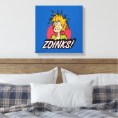 Shaggy "Zoinks!" Graphic Canvas Afdruk (Insitu (Slaapkamer))