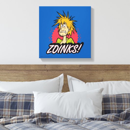 Shaggy "Zoinks!" Graphic Canvas Afdruk (Insitu (Slaapkamer))