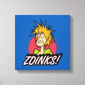 Shaggy "Zoinks!" Graphic Canvas Afdruk (Voorkant)