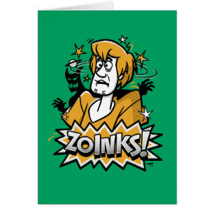 Shaggy "Zoinks!" Halftone Graphic