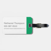 Shaggy "Zoinks!" Halftone Graphic Bagagelabel (Achterkant horizontaal)