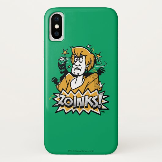 Shaggy "Zoinks!" Halftone Graphic Case-Mate iPhone Case (Achterkant)