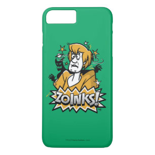 Shaggy "Zoinks!" Halftone Graphic iPhone 8/7 Plus Hoesje