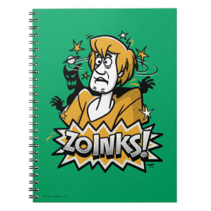 Shaggy "Zoinks!" Halftone Graphic Notitieboek