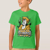 Shaggy "Zoinks!" Halftone Graphic T-shirt (Voorkant)