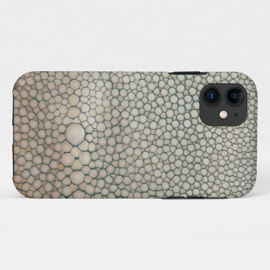 Shagreen Beige Case-Mate iPhone Case (Achterkant (horizontaal))