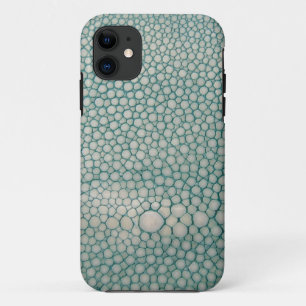 Shagreen Seafoam Green iPhone 11 Hoesje