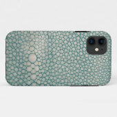 Shagreen Seafoam Green Case-Mate iPhone Case (Achterkant (horizontaal))