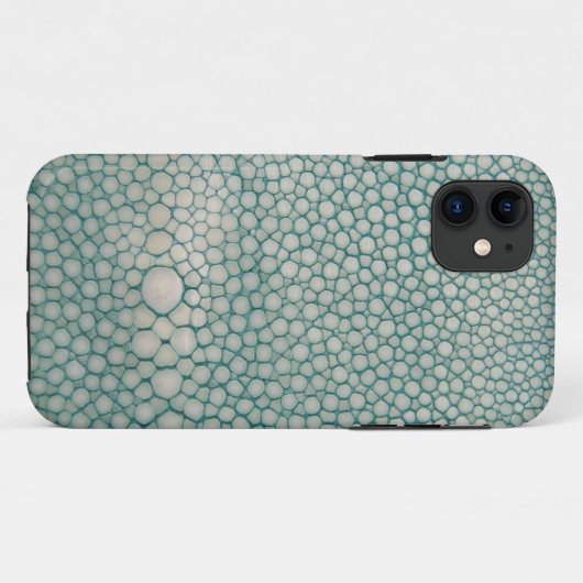 Shagreen Seafoam Green Case-Mate iPhone Case (Achterkant (horizontaal))