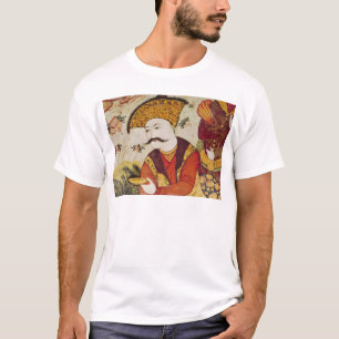 Shah Abbas I en een Courtier-aanbod T-shirt