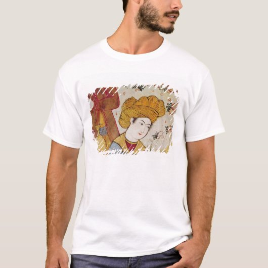 Shah Abbas I en een Courtier-aanbod T-shirt (Voorkant)