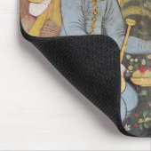 Shah Abbas I en een Courtier Muismat (Hoek)