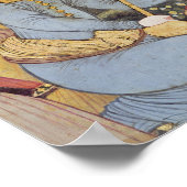 Shah Abbas I en een Courtier Poster (Hoek)