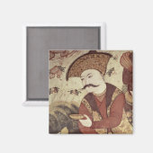 Shah Abbas I Magneet (Voorkant / Achterkant)