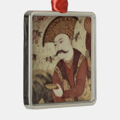 Shah Abbas I Metalen Ornament (Rechts)