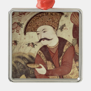 Shah Abbas I Metalen Ornament