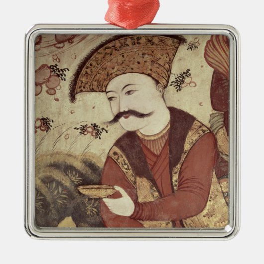 Shah Abbas I Metalen Ornament (Voorkant)