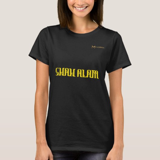 Shah Alam-stad T-shirt (Voorkant)