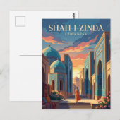 Shah-i-Zinda Oezbekistan Briefkaart (Voorkant / Achterkant)