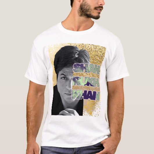 Shah Rukh Khan T-shirt (Voorkant)