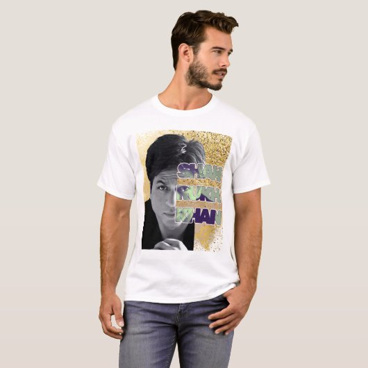 Shah Rukh Khan T-shirt (Voorkant volledig)