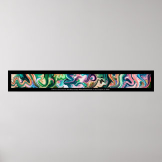 Shahada Arabic Calligraphy ف-ا-لط-ل----tussen-en-v Poster