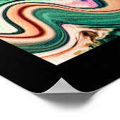 Shahada Arabic Calligraphy ف-ا-لط-ل----tussen-en-v Poster (Hoek)